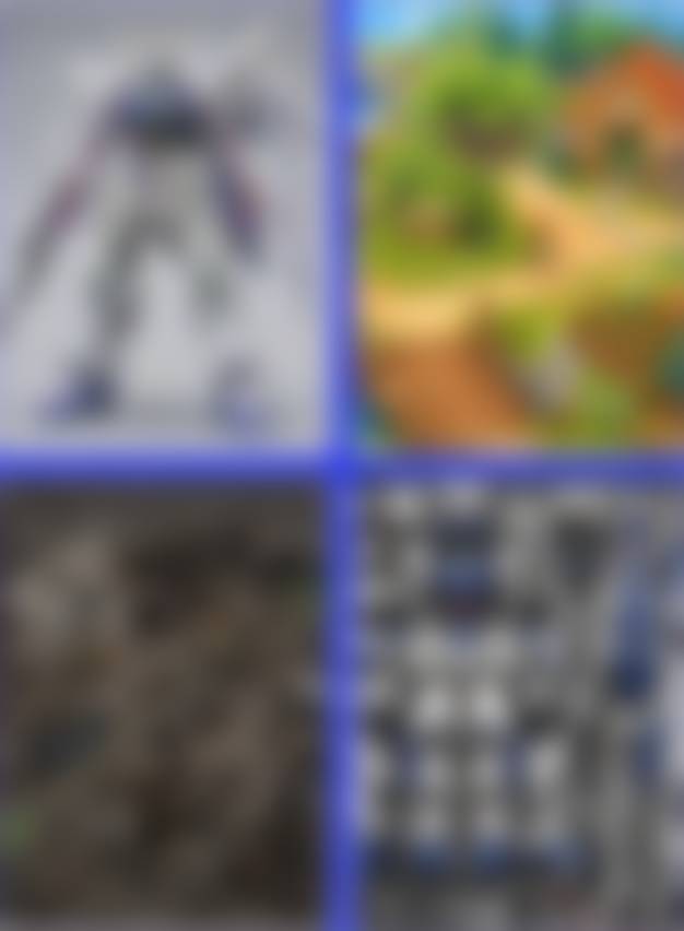 AI game generation and distribution platform · illustration 2 (blurred)